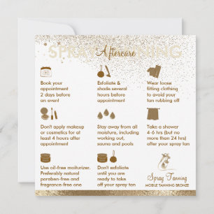 Sun Spray Tan Aftercare Instructions Tips Body Invitation