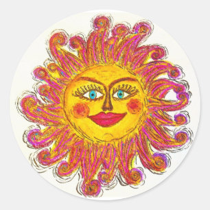 Sun Sticker