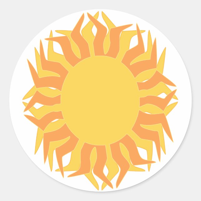 sun stickers (Front)