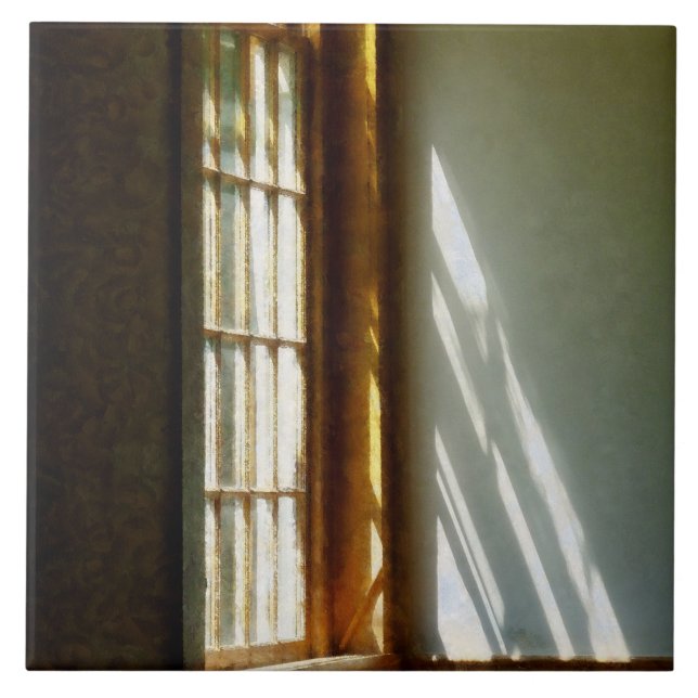 Sun Streaming Through Window Tile (Front)