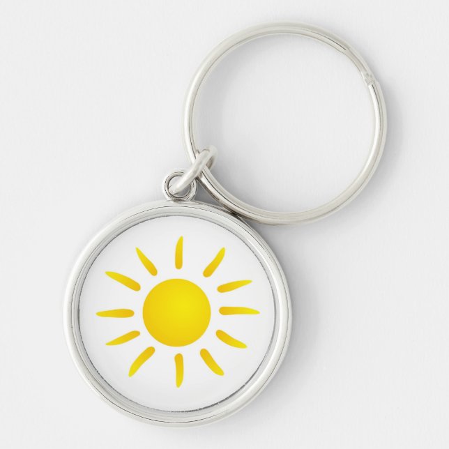 Sun, Sun Keychain (Front)
