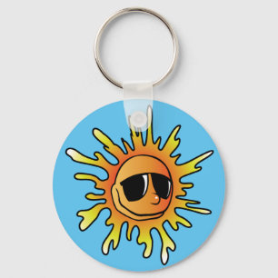 Sun Sunglasses Keychain