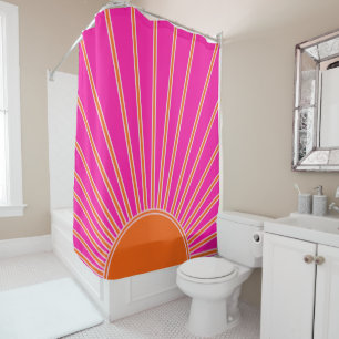 Sun Sunrise Hot Pink And Orange Preppy Sunshine