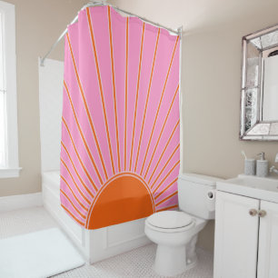 Sun Sunrise Pink And Orange Vintage Boho Sunshine