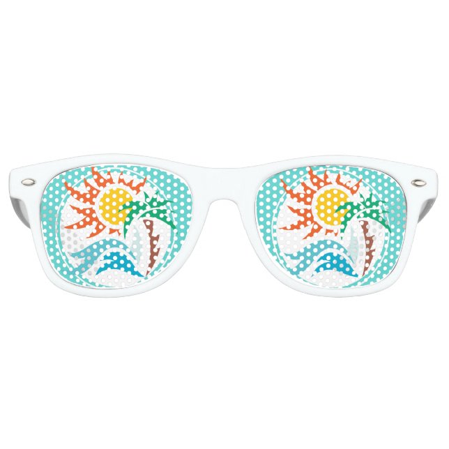 Sun & Surf Retro Sunglasses (Front)