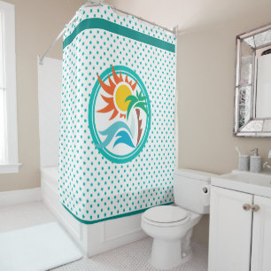 Sun & Surf, Striped Border