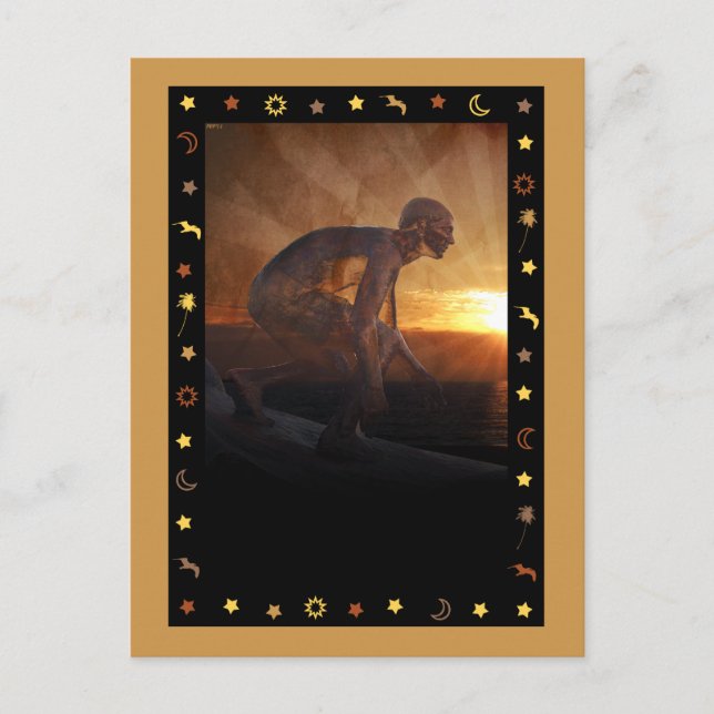 Sun Surfer Postcard (Front)