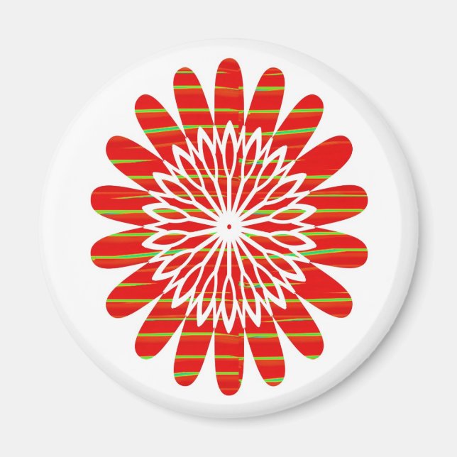 SUN SUTRA : SILKY RICH COLOR Surface by ARTIST Magnet (Front)