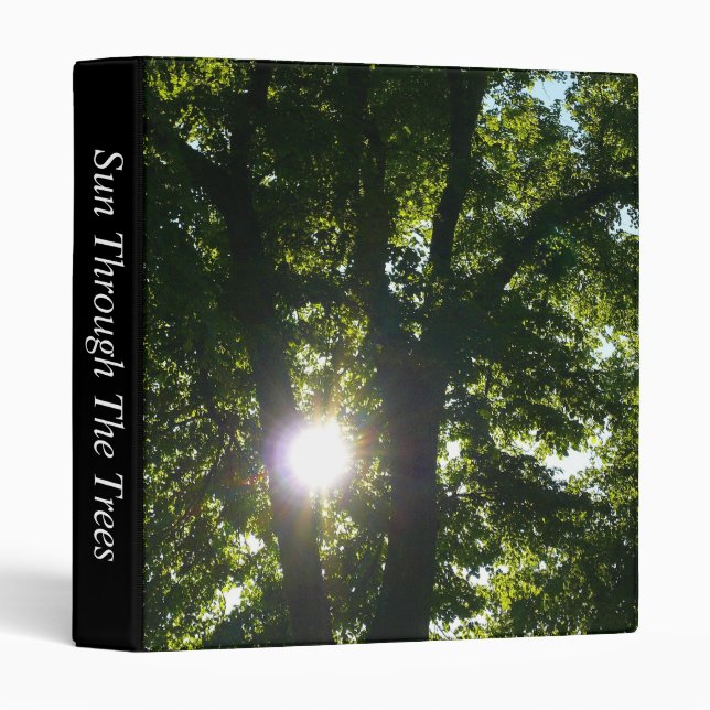 Sun Through The Trees (1.0in) Binder (Front/Spine)