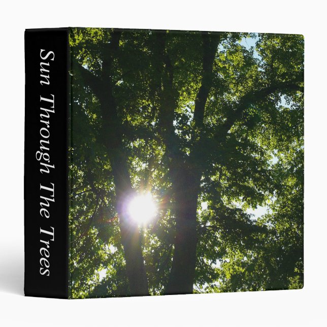 Sun Through The Trees (1.5in) Binder (Front/Spine)