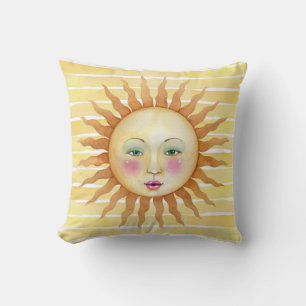Sun Throw Pillow