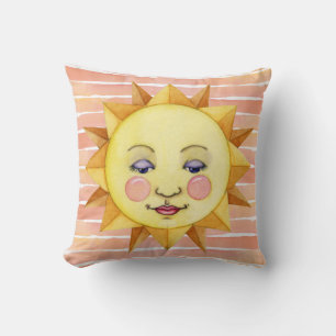 Sun Throw Pillow