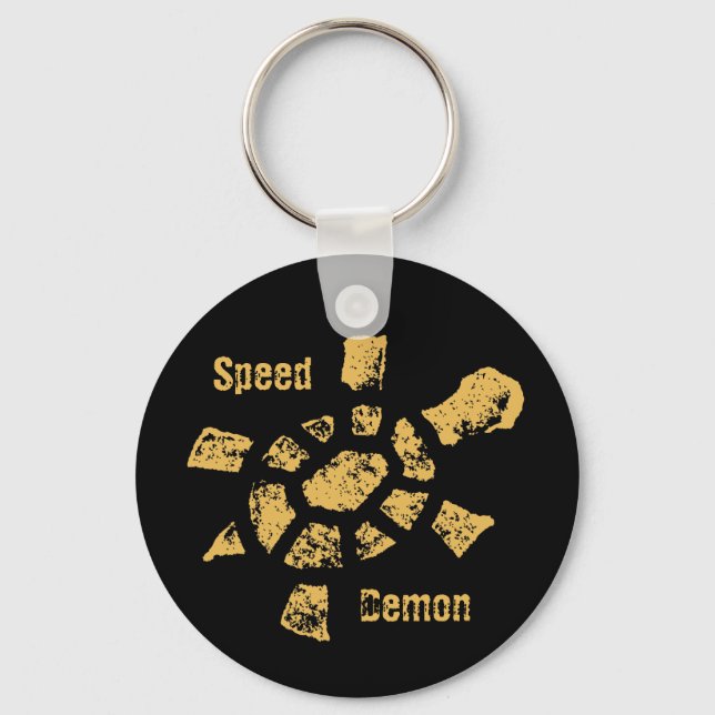 Sun Tortoise Keychain (Front)