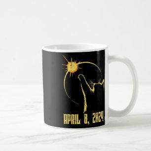 Sun Total Solar Eclipse 2024 April 8 Men Women Kid Coffee Mug