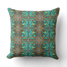Sun Tracks Throw Pillow