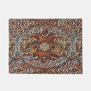 Sun Tree by Amelia Carrie Doormat