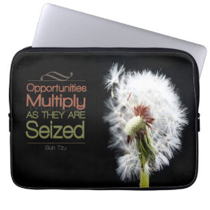 Sun Tzu Inspirational Quote Laptop Sleeve