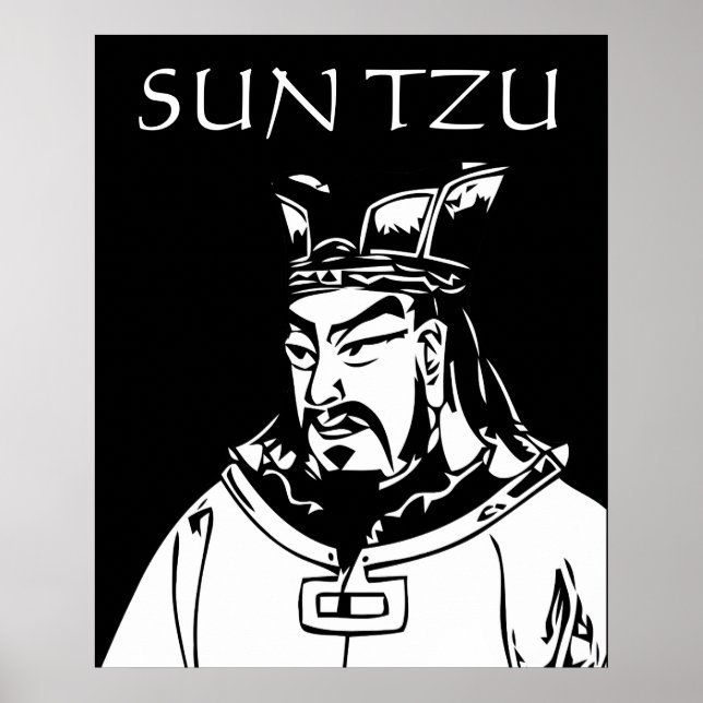 SUN TZU -- Military Strategist Poster (Front)