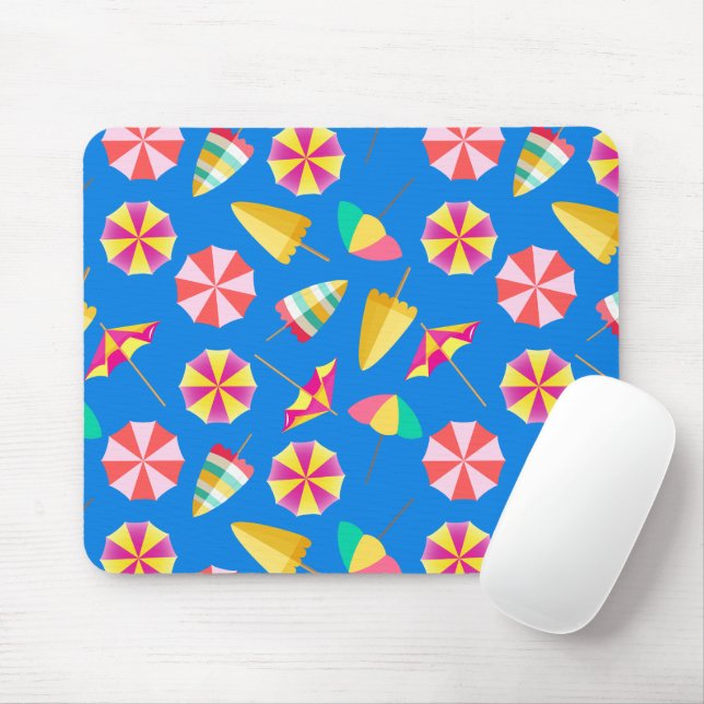 Sun Umbrellas Mouse Pad (With Mouse)