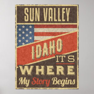 Sun Valley Idaho Poster