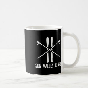 Sun Valley Idaho Ski Skiing Skis Skier Vacation Ho Coffee Mug