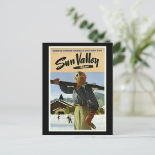 Sun Valley, Idaho travel Postcard