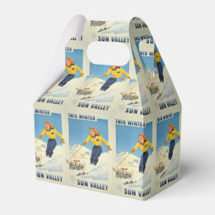 Sun Valley, Idaho Vintage Travel favour box