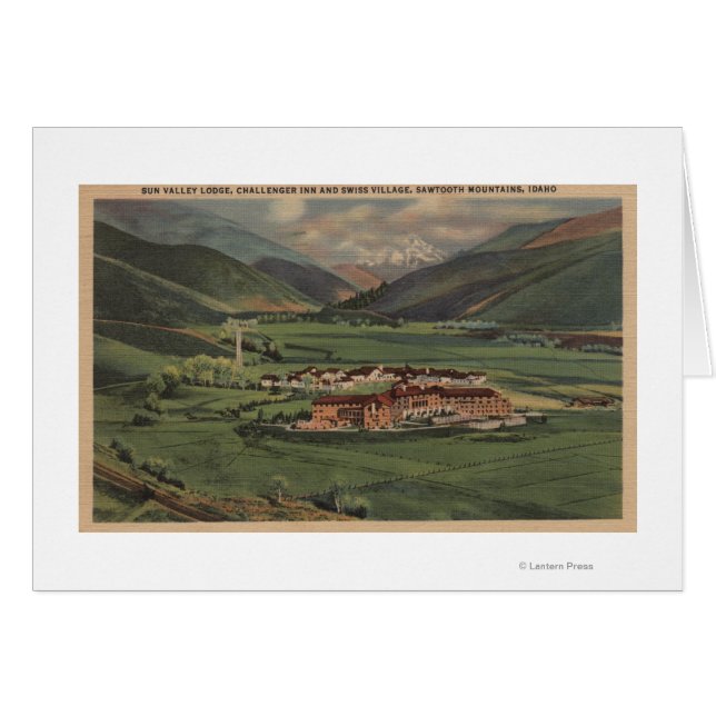 Sun Valley, IDView de Sun Valley Lodge (Devant horizontal)