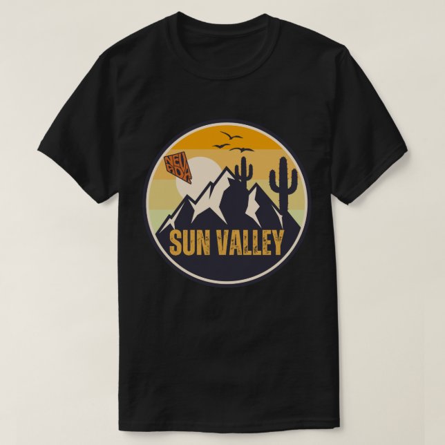 Sun Valley, Nevada T-Shirt (Design Front)