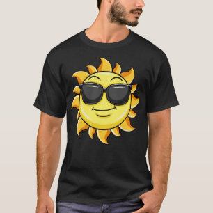 sun wearing sun glasses happy sun sunshine T-Shirt