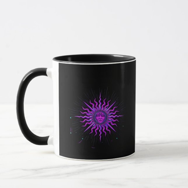 Sun - Whimsigoth Graphic Mug (Left)