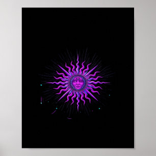 Sun - Whimsigoth Graphic Poster