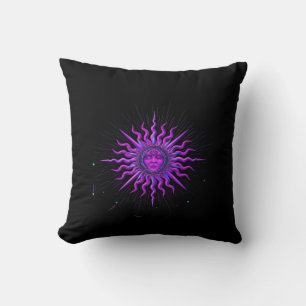Sun - Whimsigoth Graphic Throw Pillow