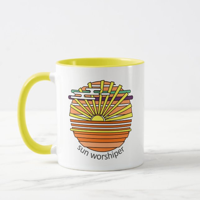 Sun Worshiper Mug (Left)