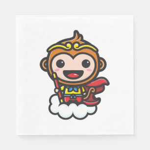 Sun Wu Kong Smile For You Napkin