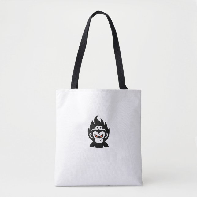 Sun Wukong Minimalist Tote Bag (Front)