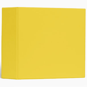 Sun Yellow Solid Colour   Trendy Colour  Binder