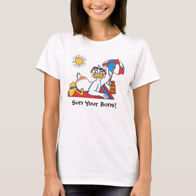 Sun Your Buns T-Shirt (Front)