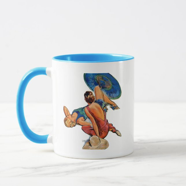Sunbathers Mug (Left)