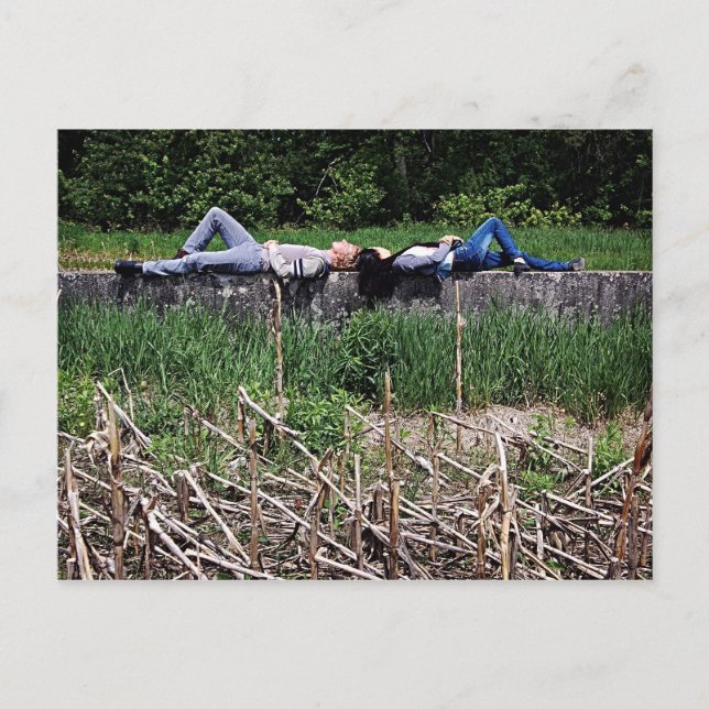 Sunbathing - Shift by Richard Serra Postcard (Front)