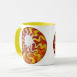 Sunbeams Sunshine Sun Mug<br><div class="desc">Sunbeams Sunburst Artwork with 12 rays of Sunshine beaming light in all directions.  A ray of sunshine</div>
