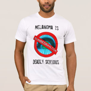 Sunbedban Melanoma Patients Australia support T T-Shirt