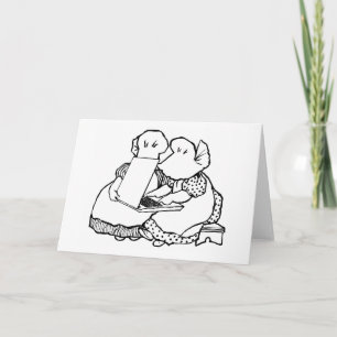 Sunbonnet Smart Logo Greeting Card