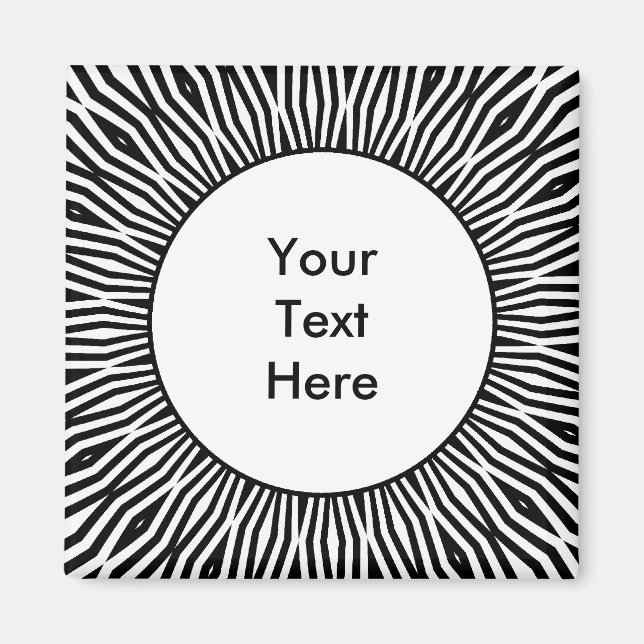 Sunburst 01 magnet (Front)