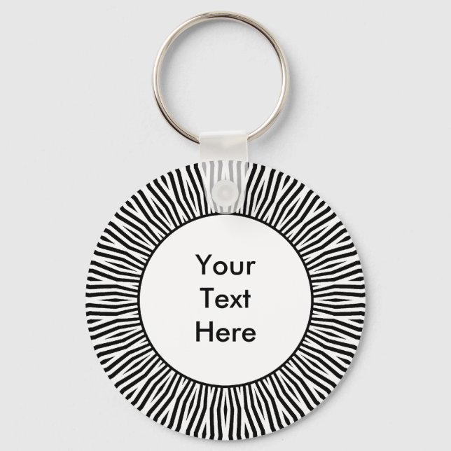 Sunburst 02 keychain (Front)