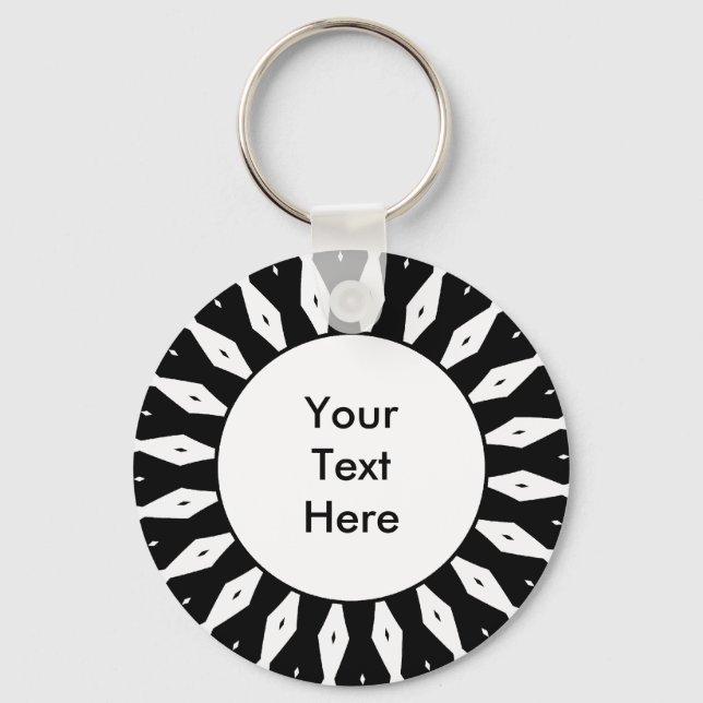 Sunburst 04 keychain (Front)