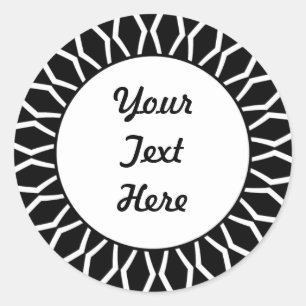 SunBurst 07 Classic Round Sticker