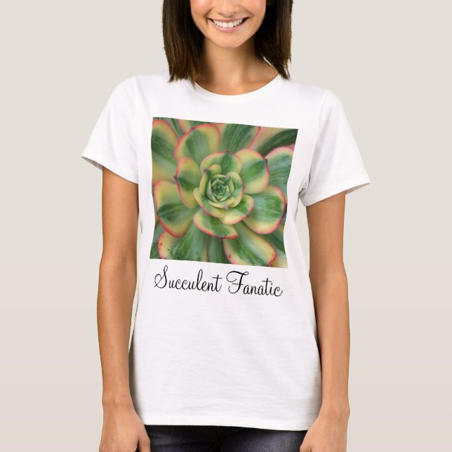 Sunburst Aeonium T-shirt (Front)