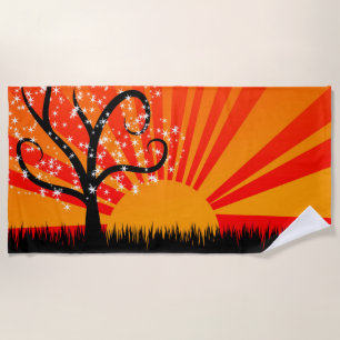 Sunburst Beach Towel