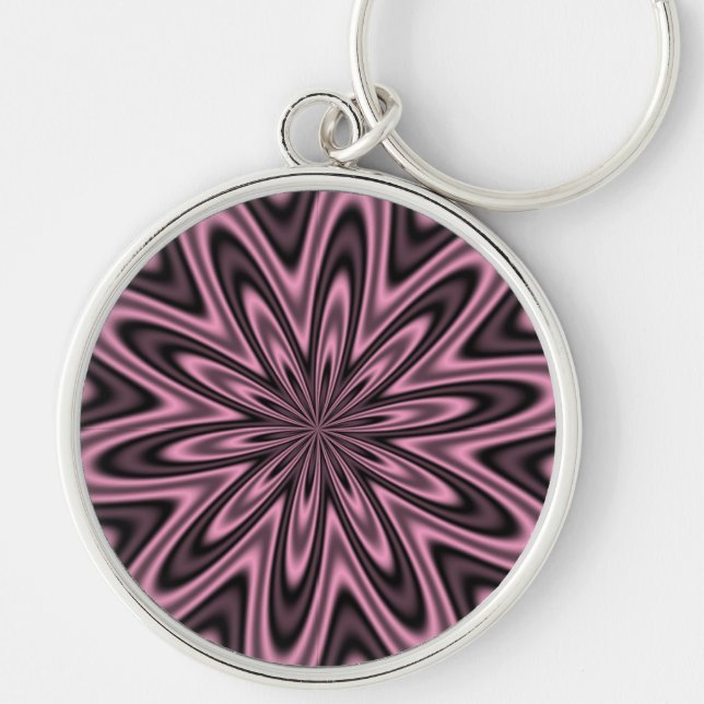 Sunburst Daisy Keychain (Front)